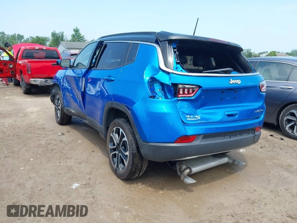 2023 Jeep Compass (RED) Edition with VIN 3C4NJDCN8PT518257, listed as a IAAI auction lot 42589528 with Not provided miles and . Bid and sale history available at DreamBid. Image 3.
