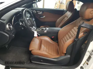 2018 Mercedes-Benz C 43 AMG with VIN WDDWK6EB8JF684169, listed as a Copart auction lot 60110265 with 32,162 mi miles and Salvage title. Bid and sale history available at DreamBid. Image 7.