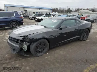 2013 Chevrolet Camaro LS with VIN 2G1FE1E30D9238052, listed as a Copart auction lot 41528105 with 167,902 mi miles and Salvage Title. Bid and sale history available at carsss.com. Image 1.