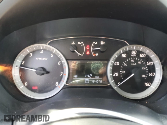 2015 Nissan Sentra SV with VIN 3N1AB7AP9FL682426, listed as a Copart auction lot 49405085 with 121,075 mi miles and Salvage Title. Bid and sale history available at DreamBid. Image 9.