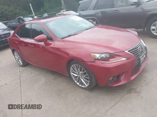 2014 Lexus IS 250 z VIN JTHBF1D27E5012244, wystawiony jako IAAI lot #42490296 z przebiegiem 281 756 mil mil oraz . Historia ofert i sprzedaży dostępna na DreamBid. Obrazek 1.