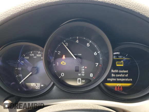 2022 Porsche Macan with VIN WP1AA2A51NLB04007, listed as a Copart auction lot 57549415 with 12,578 mi miles and Salvage title. Bid and sale history available at DreamBid. Image 9.