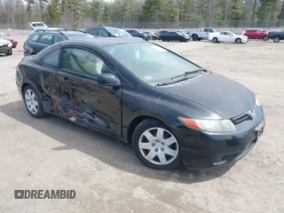 2008 Honda Civic Cpe LX with VIN 2HGFG126X8H546861, listed as a IAAI auction lot 42080356 with 47,562 mi miles. Bid and sale history available at carsss.com. Image 1.