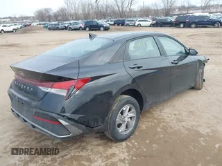 2024 Hyundai Elantra SE with VIN KMHLL4DGXRU814578, listed as a IAAI auction lot 41452571 with 1,558 mi miles and . Bid and sale history available at DreamBid. Image 4.