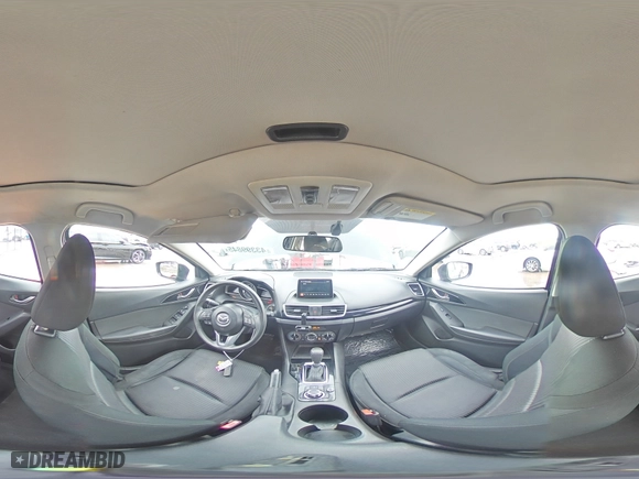 2016 Mazda Mazda3 i Sport with VIN JM1BM1U78G1293791, listed as a Copart auction lot 43399845 with 105,200 mi miles and Salvage Title. Bid and sale history available at carsss.com. Image 15.