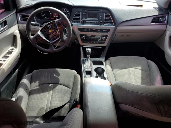 2015 Hyundai Sonata 2.4L SE with VIN 5NPE24AF1FH031554, listed as a Copart auction lot 50069415 with 129,626 mi miles and Clean Title. Bid and sale history available at carsss.com. Image 8.