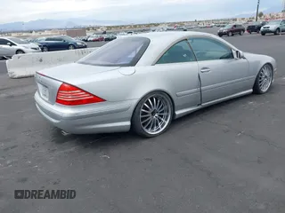 2003 Mercedes-Benz CL 5.0L with VIN WDBPJ75J23A036694, listed as a IAAI auction lot 41745660 with 131,571 mi miles. Bid and sale history available at carsss.com. Image 4.