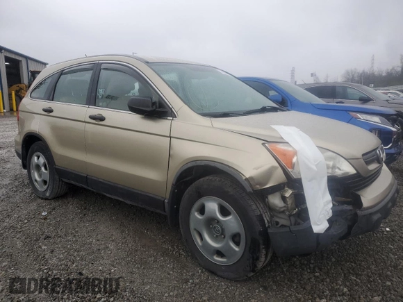 2009 Honda CR-V LX with VIN 5J6RE48339L065011, listed as a Copart auction lot 52883625 with 221,574 mi miles and Salvage Title. Bid and sale history available at carsss.com. Image 4.
