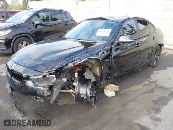 2016 BMW 3 Series 320i with VIN WBA8E1G52GNU11325, listed as a IAAI auction lot 42058241 with 104,596 mi miles and . Bid and sale history available at carsss.com. Image 18.