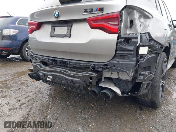 2020 BMW X3 M z VIN 5YMTS0C02L9B29984, wystawiony jako IAAI lot #41655102 z przebiegiem 38 878 mil mil oraz . Historia ofert i sprzedaży dostępna na DreamBid. Obrazek 21.