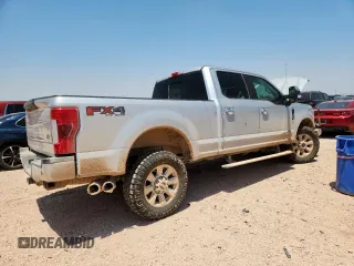 2019 Ford F-250 XL with VIN 1FT7W2BT6KED82721, listed as a Copart auction lot 61027695 with 166,167 mi miles and Salvage title. Bid and sale history available at DreamBid. Image 3.