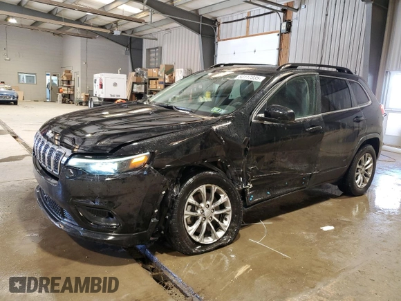 2022 Jeep Cherokee Latitude Lux with VIN 1C4PJMMX0ND500797, listed as a Copart auction lot 50117335 with 38,445 mi miles and Salvage title. Bid and sale history available at DreamBid. Image 1.