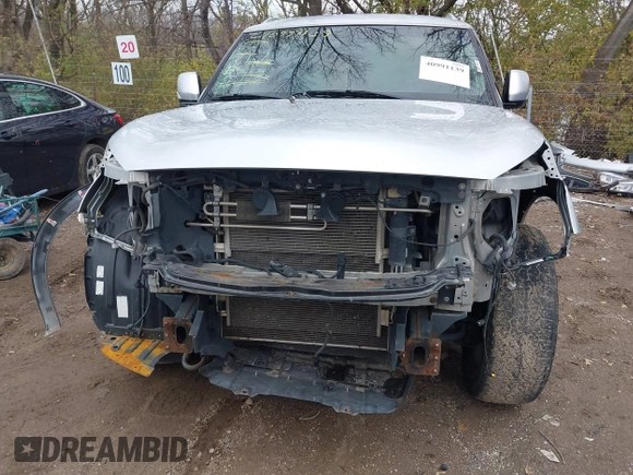 2016 Infiniti QX80 with VIN JN8AZ2NE0G9120708, listed as a IAAI auction lot 40991139 with 129,534 mi miles and . Bid and sale history available at DreamBid. Image 6.