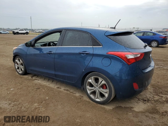 2015 Hyundai Elantra GT with VIN KMHD35LH8FU249294, listed as a Copart auction lot 70248314 with 133,342 mi miles and Salvage Title. Bid and sale history available at carsss.com. Image 2.