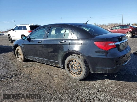 2013 Chrysler 200 LX with VIN 1C3CCBAB6DN533032, listed as a Copart auction lot 49380425 with 171,176 mi miles and Clean Title. Bid and sale history available at carsss.com. Image 2.