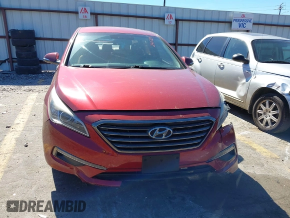 2015 Hyundai Sonata 2.4L Sport with VIN 5NPE34AF7FH240729, listed as a IAAI auction lot 41636930 with 88,446 mi miles. Bid and sale history available at carsss.com. Image 12.