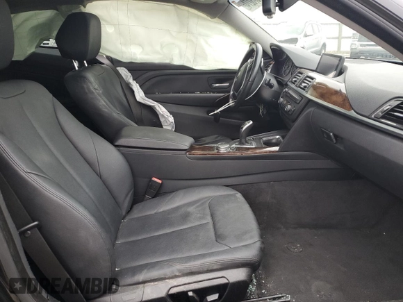 2014 BMW 4 Series 428i with VIN WBA3N7C58EF719741, listed as a Copart auction lot 81573274 with 113,095 mi miles and Salvage Title. Bid and sale history available at DreamBid. Image 7.