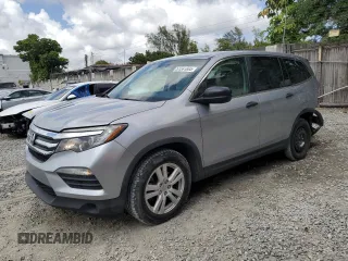 2016 Honda Pilot LX with VIN 5FNYF5H16GB050604, listed as a Copart auction lot 51581805 with 110,940 mi miles and Non Repairable. Bid and sale history available at DreamBid. Image 1.