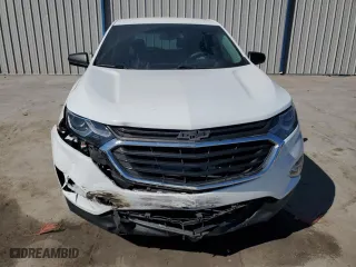 2018 Chevrolet Equinox LS with VIN 2GNAXHEV1J6266212, listed as a Copart auction lot 53127215 with 93,867 mi miles and Salvage Title. Bid and sale history available at carsss.com. Image 5.