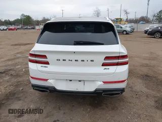 2024 Genesis GV80 z VIN KMUHBDSB9RU150422, wystawiony jako IAAI lot #41527174 z przebiegiem 41 956 mil mil oraz . Historia ofert i sprzedaży dostępna na DreamBid. Obrazek 16.
