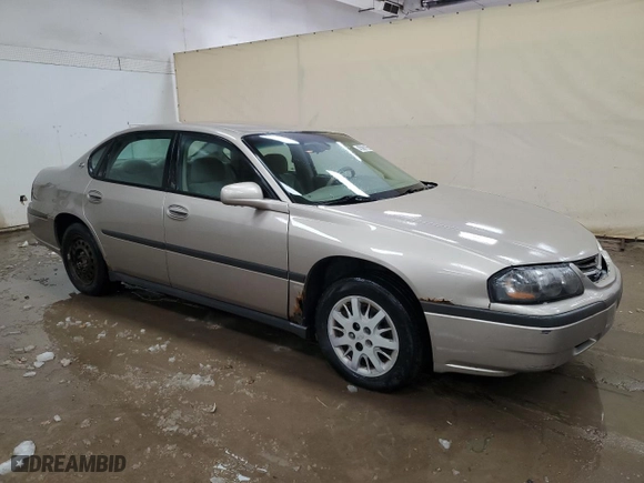 2003 Chevrolet Impala with VIN 2G1WF52E539291564, listed as a Copart auction lot 45699155 with 198,401 mi miles and Clean Title. Bid and sale history available at carsss.com. Image 4.