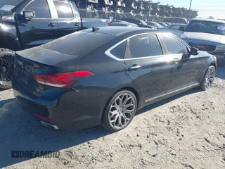 2017 Genesis G80 3.8L with VIN KMHGN4JE8HU171757, listed as a IAAI auction lot 41268186 with 175,305 mi miles and . Bid and sale history available at DreamBid. Image 4.