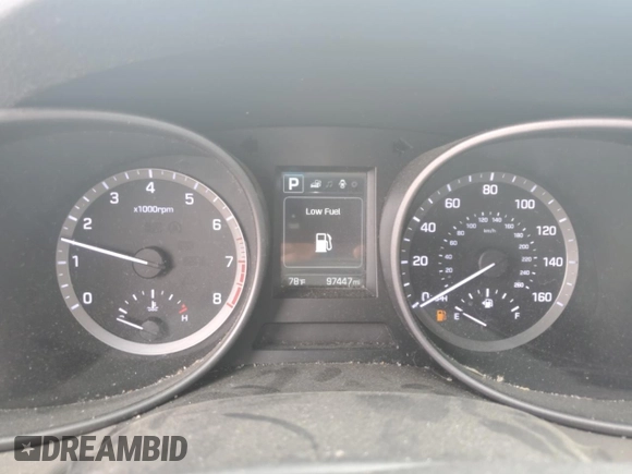 2017 Hyundai Santa Fe 2.4L z VIN 5XYZTDLB8HG429461, wystawiony jako Copart lot #53668375 z przebiegiem 97 447 mil mil oraz Czysty tytuł • Clean title. Historia ofert i sprzedaży dostępna na DreamBid. Obrazek 9.