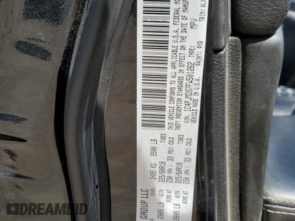 2015 Jeep Cherokee Limited with VIN 1C4PJMDS7FW501262, listed as a Copart auction lot 70025384 with 142,500 mi miles and Salvage Title. Bid and sale history available at carsss.com. Image 13.