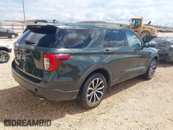 2022 Ford Explorer ST-Line with VIN 1FMSK8KH3NGA73166, listed as a IAAI auction lot 41909143 with 43,303 mi miles. Bid and sale history available at carsss.com. Image 4.