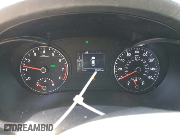 2017 Kia Optima EX with VIN 5XXGU4L32HG148418, listed as a Copart auction lot 54163215 with 99,850 mi miles and Salvage title. Bid and sale history available at DreamBid. Image 9.