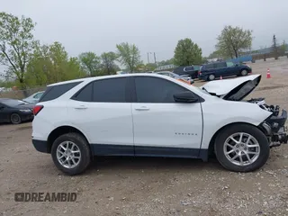 2022 Chevrolet Equinox LS with VIN 3GNAXHEV9NS213412, listed as a IAAI auction lot 42179897 with 51,681 mi miles and . Bid and sale history available at DreamBid. Image 12.