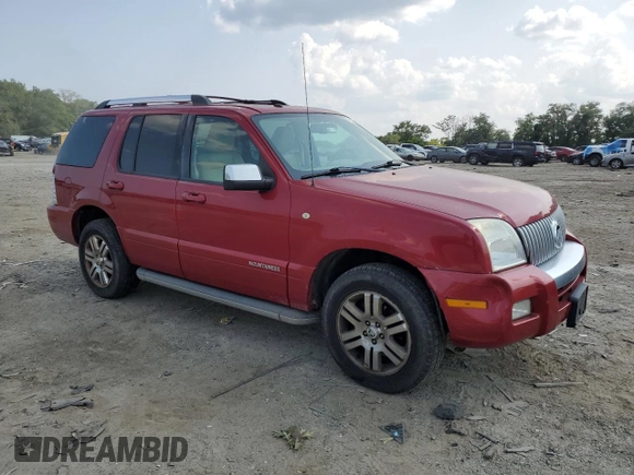 2010 Mercury Mountaineer Premier with VIN 4M2EN4JE5AUJ01189, listed as a Copart auction lot 67489574 with 204,111 mi miles and Clean Title. Bid and sale history available at carsss.com. Image 4.