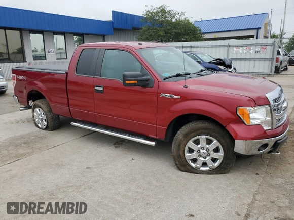 2013 Ford F-150 XL with VIN 1FTFX1EF9DFB97519, listed as a Copart auction lot 59856965 with 65,446 mi miles and Salvage title. Bid and sale history available at DreamBid. Image 4.