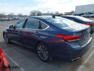 2015 Hyundai Genesis 3.8L with VIN KMHGN4JE6FU037519, listed as a IAAI auction lot 41743242 with 196,098 mi miles. Bid and sale history available at carsss.com. Image 14.