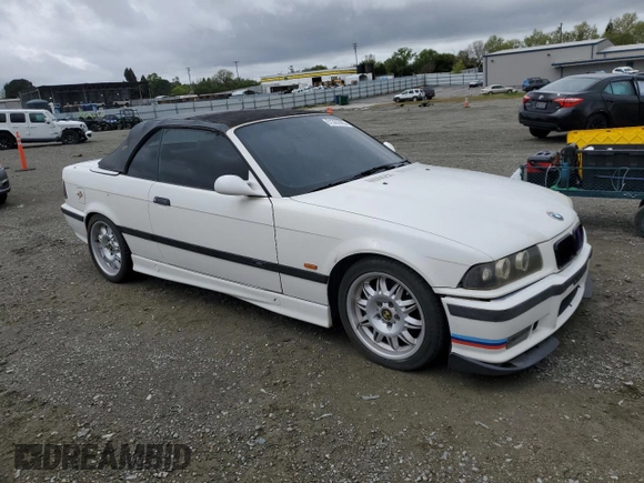 1998 BMW 3 Series M3 with VIN WBSBK0330WEC38995, listed as a Copart auction lot 51383385 with 165,517 mi miles and Salvage Title. Bid and sale history available at carsss.com. Image 4.