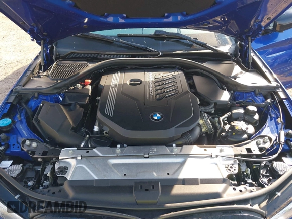 2021 BMW 3 Series M340i with VIN 3MW5U7J04M8B88080, listed as a IAAI auction lot 41483795 with 20,791 mi miles. Bid and sale history available at carsss.com. Image 10.