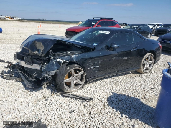 2014 Mercedes-Benz SL-Class SL 550 with VIN WDDJK7DA4EF027626, listed as a Copart auction lot 45666115 with 0 mi miles and Salvage Title. Bid and sale history available at carsss.com. Image 1.