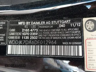 2013 Mercedes-Benz SL 550 with VIN WDDJK7DA6DF012964, listed as a IAAI auction lot 42012178 with 60,071 mi miles and . Bid and sale history available at DreamBid. Image 9.