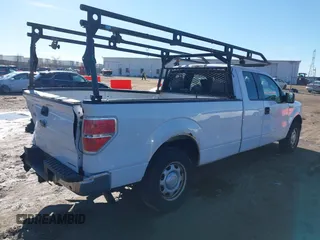 2014 Ford F-150 XL with VIN 1FTFX1CF3EKF27943, listed as a IAAI auction lot 41735025 with 248,005 mi miles. Bid and sale history available at carsss.com. Image 4.