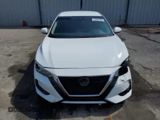 2021 Nissan Sentra SV with VIN 3N1AB8CV0MY313150, listed as a Copart auction lot 63597075 with 47,781 mi miles and Salvage title. Bid and sale history available at DreamBid. Image 5.
