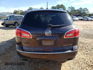 2015 Buick Enclave Leather with VIN 5GAKRBKD8FJ345372, listed as a Copart auction lot 87853075 with 217,779 mi miles and Salvage Title. Bid and sale history available at carsss.com. Image 6.