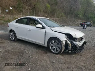 2013 Volvo S60 T6 R-Design Platinum with VIN YV1902FH7D1234095, listed as a Copart auction lot 54160545 with 128,678 mi miles and Salvage Title. Bid and sale history available at carsss.com. Image 4.