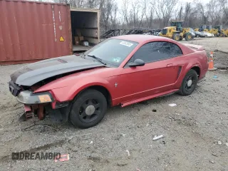 2000 Ford Mustang with VIN 1FAFP4048YF244977, listed as a Copart auction lot 49042885 with 119,762 mi miles and Salvage Title. Bid and sale history available at carsss.com. Image 1.