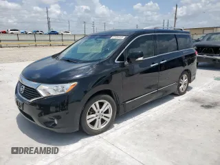2012 Nissan Quest S with VIN JN8AE2KP7C9034002, listed as a Copart auction lot 61506455 with 153,775 mi miles and Clean title. Bid and sale history available at DreamBid. Image 1.