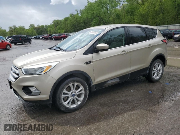 2017 Ford Escape SE with VIN 1FMCU9GD3HUD33324, listed as a Copart auction lot 56020415 with 139,106 mi miles and Clean Title. Bid and sale history available at DreamBid. Image 1.