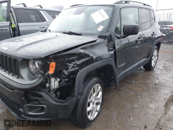 2015 Jeep Renegade Latitude with VIN ZACCJBBT0FPB47113, listed as a IAAI auction lot 41493849 with 116,197 mi miles and . Bid and sale history available at DreamBid. Image 6.