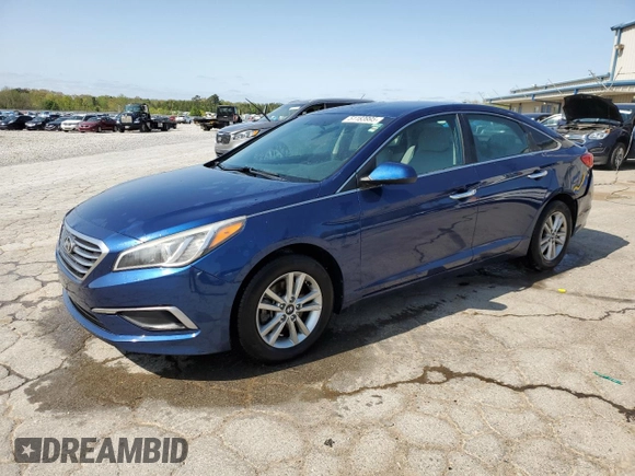 2017 Hyundai Sonata 2.4L with VIN 5NPE24AF3HH507211, listed as a Copart auction lot 51183995 with 107,073 mi miles and Salvage Title. Bid and sale history available at carsss.com. Image 1.
