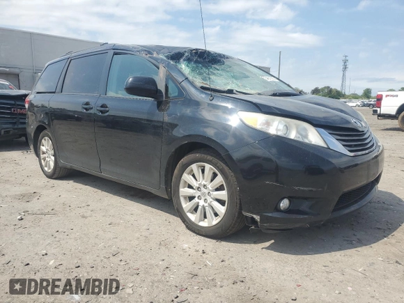 2014 Toyota Sienna Limited z VIN 5TDDK3DC2ES075367, wystawiony jako Copart lot #54010085 z przebiegiem 148 312 mil mil oraz Szkoda całkowita • Salvage title. Historia ofert i sprzedaży dostępna na DreamBid. Obrazek 4.