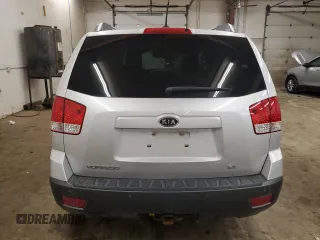 2009 Kia Borrego LX with VIN KNDJH741495030899, listed as a Copart auction lot 42699785 with 167,783 mi miles and Salvage Title. Bid and sale history available at DreamBid. Image 6.