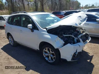 2018 Subaru Forester Touring z VIN JF2SJAWC0JH462060, wystawiony jako IAAI lot #42023943 z przebiegiem 48 679 mil mil oraz . Historia ofert i sprzedaży dostępna na DreamBid. Obrazek 1.